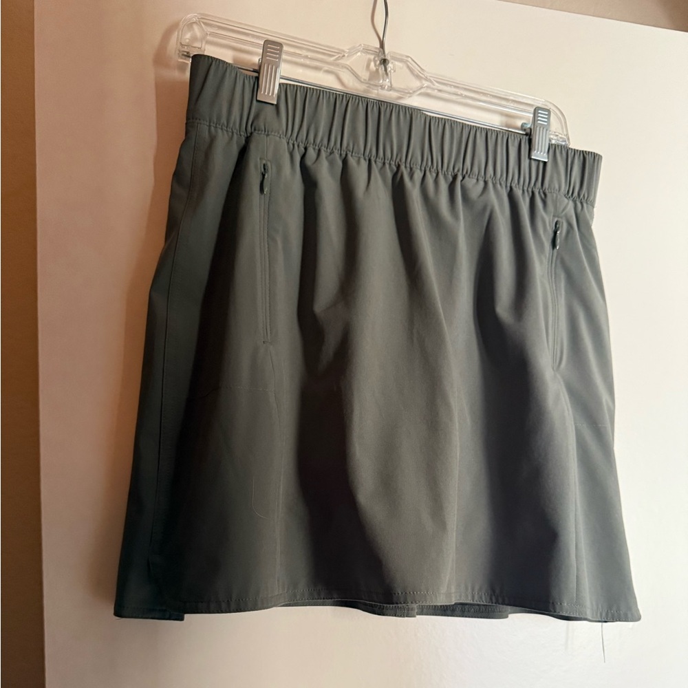 T by Talbots Skort Small Vibrant Green